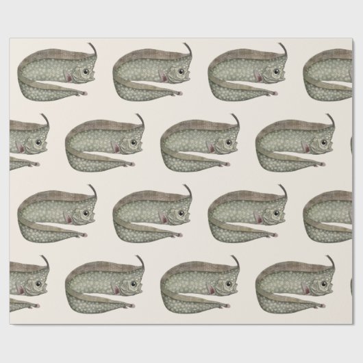  kreeften, zeewaterdieren cadeaupapier (Vlak)