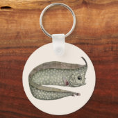 kreeften, zeewaterdieren sleutelhanger (Achterkant)