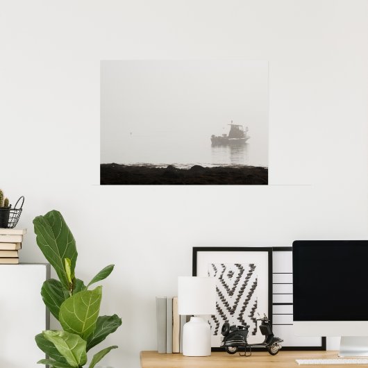 Kreeftenboot, Maine Poster (Thuiskantoor)