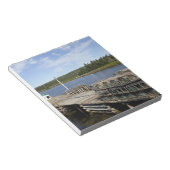 Kreeftenboot, Mushaboom, Nova Scotia, Canada Notitieblok (Schuin)