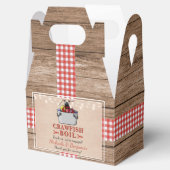 Kreeftenfeest Rivierkreeften Rustieke Verlovingsfe Bedankdoosjes (Geopend)