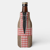 Kreeftenfeest Rivierkreeften Rustieke Verlovingsfe Flesjeskoeler (Fles Achterkant)