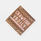 Kreeftenfeest Verloofparty Servet (Hoek)