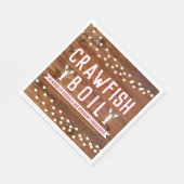 Kreeftenfeest Verlovingsfeest Servet (Hoek)