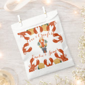 Kreeftenfeest Verlovingspartij-Liefde & Kreeft Bedankzakje (Geknipt)