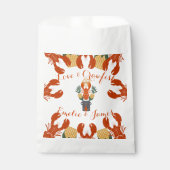 Kreeftenfeest Verlovingspartij-Liefde & Kreeft Bedankzakje (Voorkant)