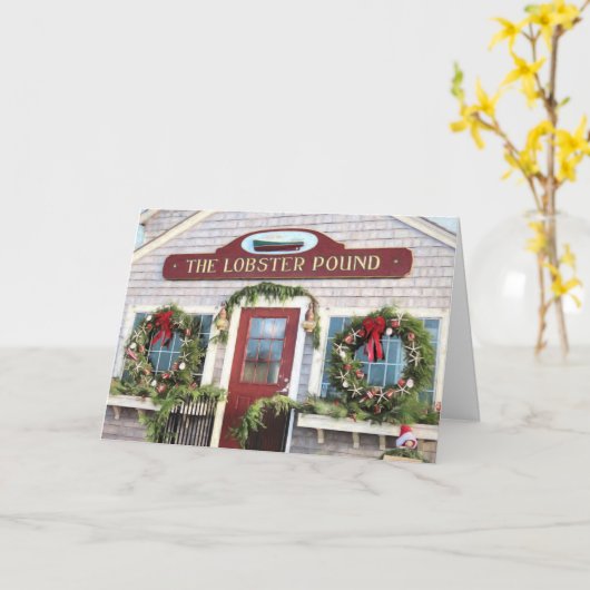 Kreeftenfeestdagen Kaart (Gele Bloem)