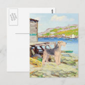 Kreeftenfuiken Briefkaart (Voorkant / Achterkant)