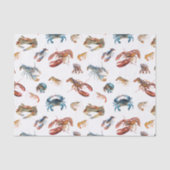 kreeftengarnaal van schaaldieren tissuepapier (Voorkant)