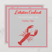 kreeftenkoek kaart (Voorkant / Achterkant)