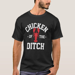 Kreeftenkokende Kip van de Sloot Grappige Mardi T-shirt