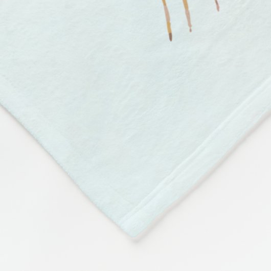 Kreeftenkoplampvogels in pekelboom fleece deken (Hoek)