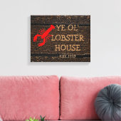 kreeftenkwekerij canvas afdruk (Insitu (Woonkamer))