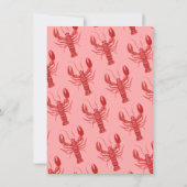 Kreeftensoep Feest Cray Cray Mardi Gras Feest Kaart (Achterkant)