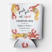 Kreeftfeest Bruiloft Verlovingsfeest Blikjeskoeler (Voorkant)