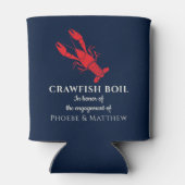 Kreeftfeest Verloving Feestviering Blikjeskoeler (Achterkant)