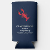 Kreeftfeest Verloving Feestviering Seltzer Blikjeskoeler (Voorkant)