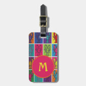Kreeftjubileum -- aangepaste bagagelabel (Voorkant verticaal)