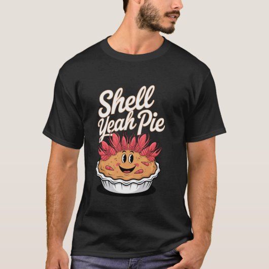 Kreeftpasteitaart Schil Ja Taart T-shirt (Voorkant)