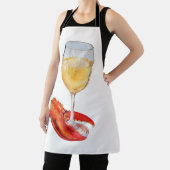 Kreeftsklauw en wijn schort (Insitu)