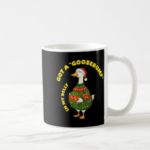 Kreeg A, Kippenvel In Mijn Buik, Gans, Kerstmis Koffiemok