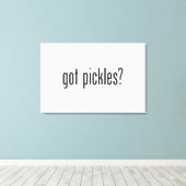 kreeg augurken canvas afdruk (Insitu (Houten vloer))