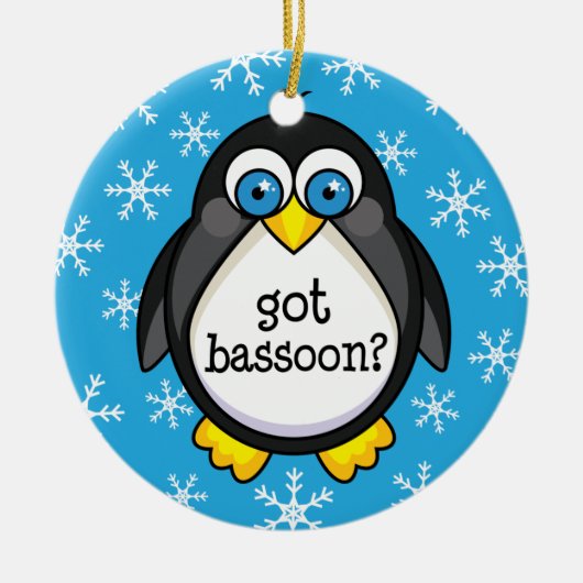 Kreeg Basson (Funny) Ornament (Voorkant)
