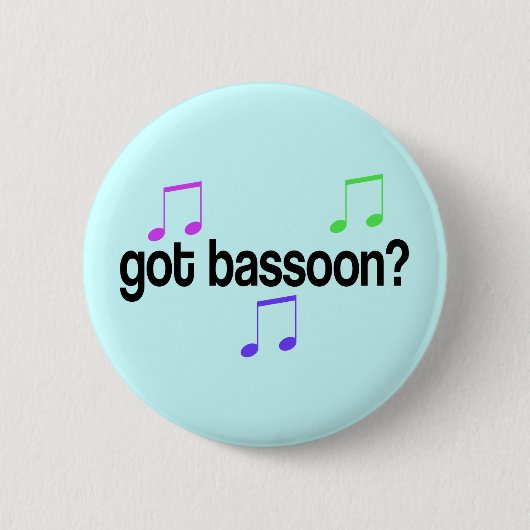 Kreeg Bassoon Ronde Button 5,7 Cm (Voorkant)