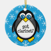 Kreeg Clarinet (Funny) Ornament (Voorkant)