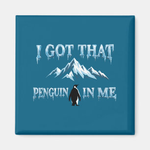 Kreeg die pinguïn erin maar waarom bergen pinguïn magneet