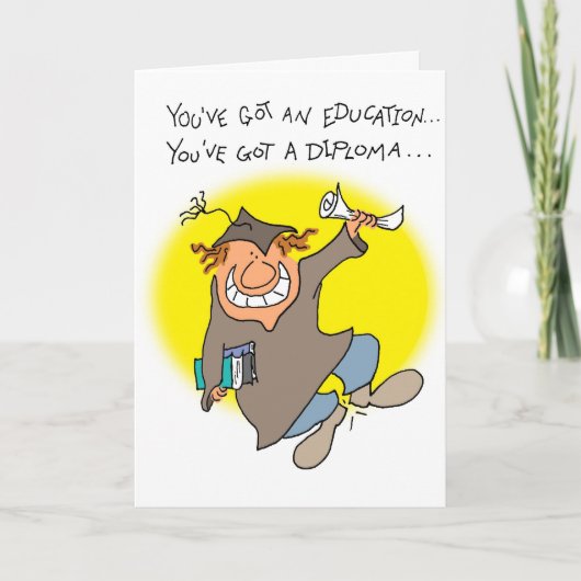 Kreeg een Diploma Kaart (Voorkant)