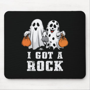 Kreeg een Rock Ghost Halloween Spooky Trick Treat Muismat