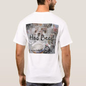 Kreeg/had Beer T-Shirt (Achterkant)