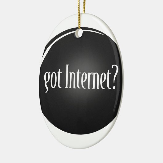"Kreeg Internet", Internet, tekst kreeg Internet Keramisch Ornament (Links)
