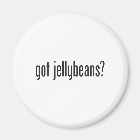 kreeg jellybeans magneet (Voorkant)