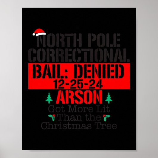 Kreeg meer licht dan de kerstboom op de Noordpool Poster (Voorkant)