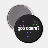 Kreeg Opera Music Gift Magneet (Voorkant / Achterkant)