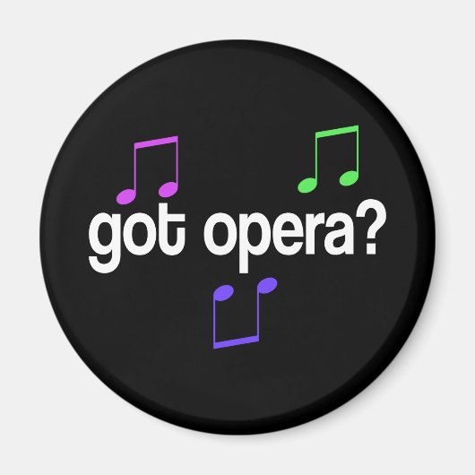 Kreeg Opera Music Gift Magneet (Voorkant)
