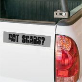 Kreeg Scars Bumpersticker (Op Truck)