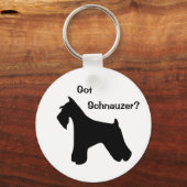 Kreeg Schnauzer Sleutelhanger (Voorkant)