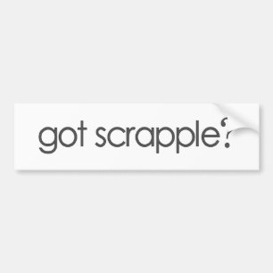 Kreeg Scrappleã e¥ Bumpersticker