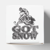 Kreeg Sneeuwmobier Bedankdoosjes (Bovenkant)