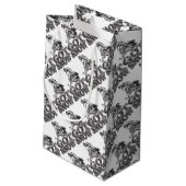 Kreeg Sneeuwmobier Klein Cadeauzakje (Achterkant Gekanteld)