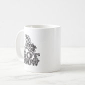 Kreeg Sneeuwmobier Koffiemok (Voorkant links)