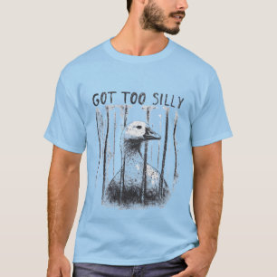 Kreeg Te Domme Gans, Grappige Domme Gans Meme T-shirt