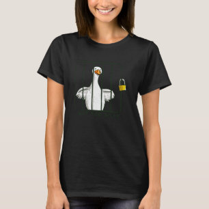 Kreeg te Gekke Funny Goose Pun Humor Shirt voor An