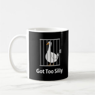 Kreeg Te Grappig Grappige Gans Woordspeling Humor Koffiemok