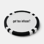 Kreeg thee infuser poker chips (Enkel)