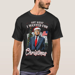 Kreeg wat ik wilde met Kerstmis Trump 2024 T-shirt