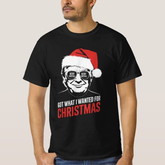 Kreeg wat ik wilde voor Kerstmis - pyjama 2024 T-shirt (Voorkant)